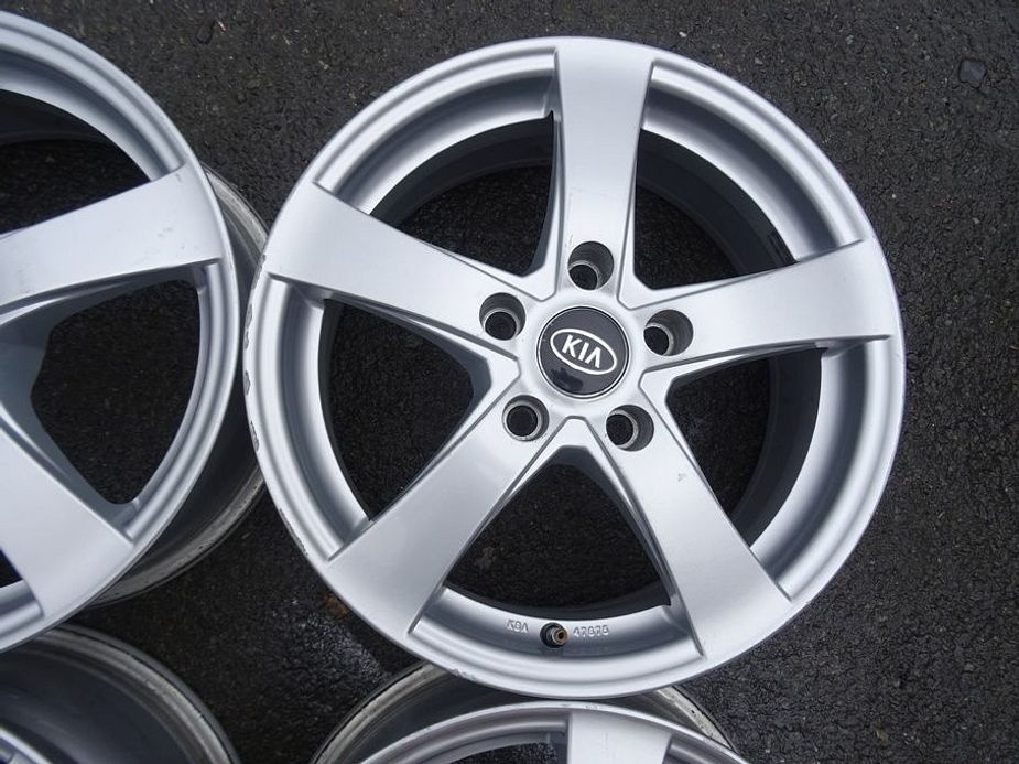 Alu disky Kia, 16", 5x114.3 , ET 48 ,šíře 6,5J - 6