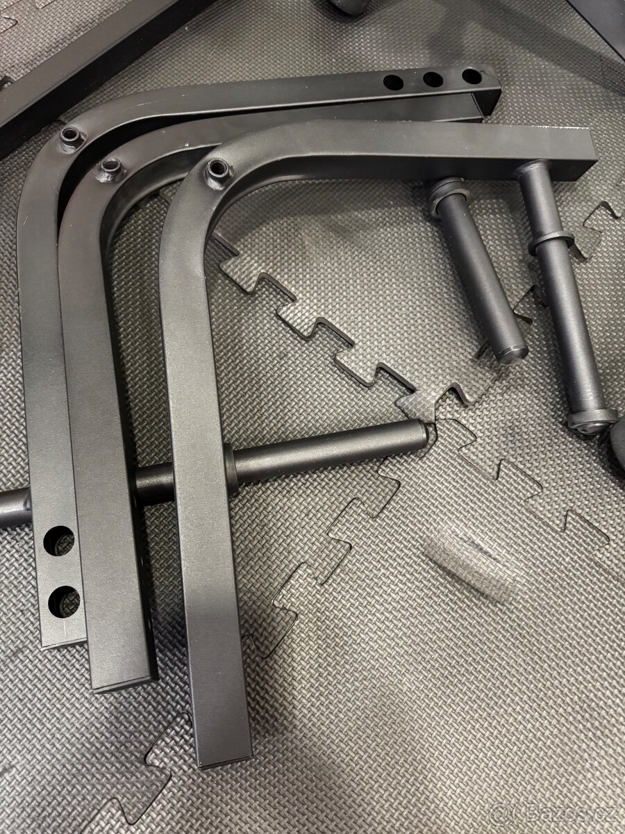 Posilovací lavice HS-1065HB PRO a činky - 6