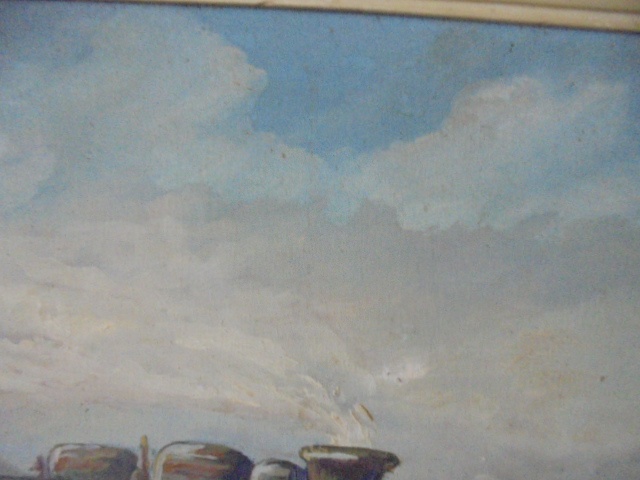 OBRAZ OLEJ NA PŘEKLIŽCE - 6