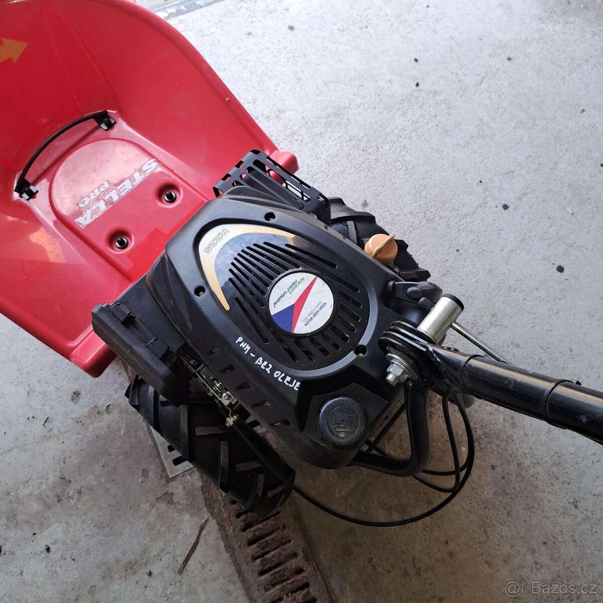 Prodám bubnovou sekačku Motor Jikov - 6