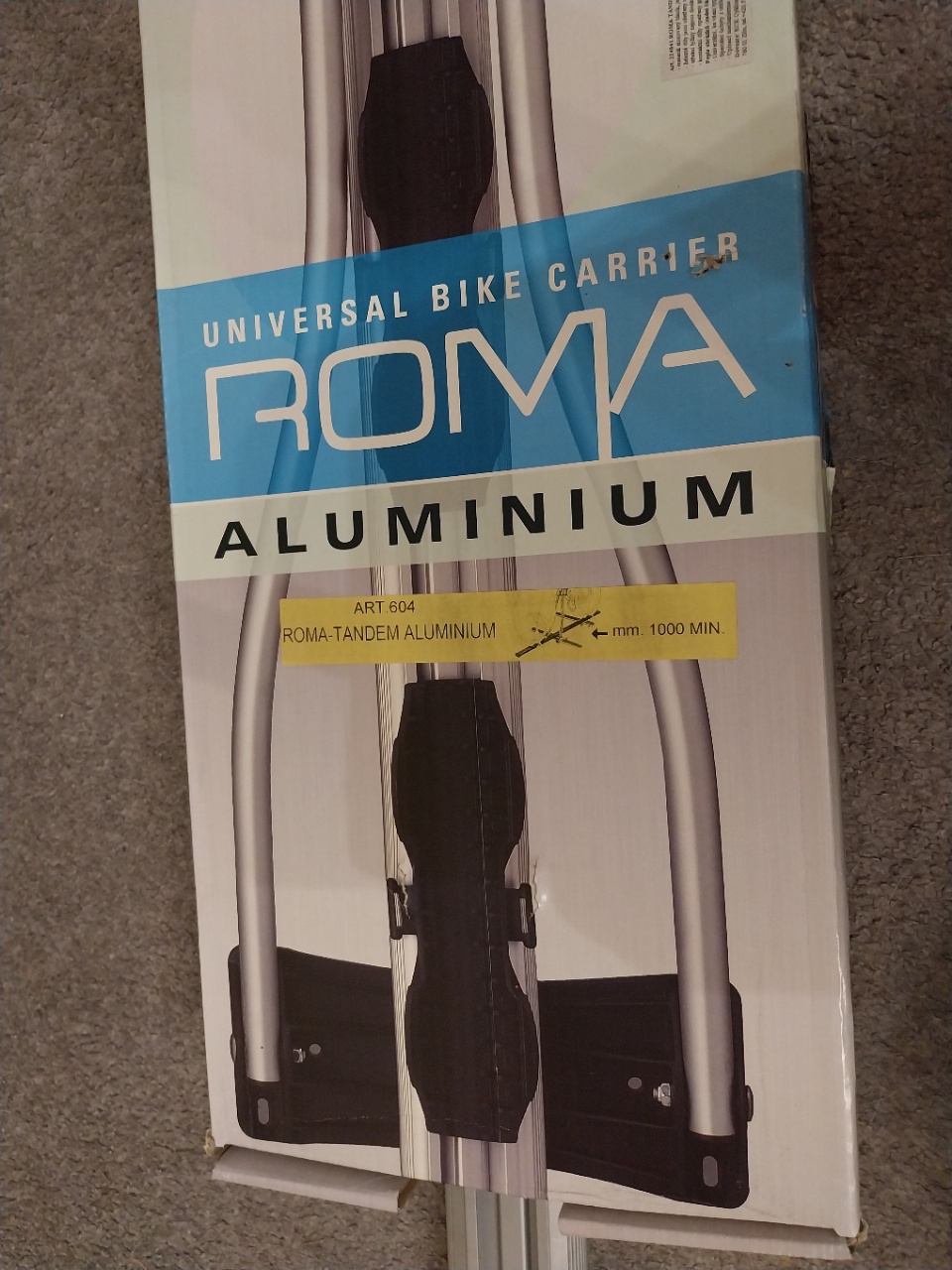 Střešní nosič na tandemové kolo ROMA - 6