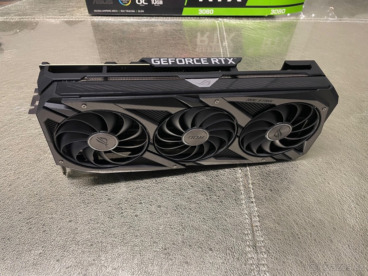 Grafická Karta ASUS ROG STRIX GeForce RTX 3080 GAMING O10G - 6