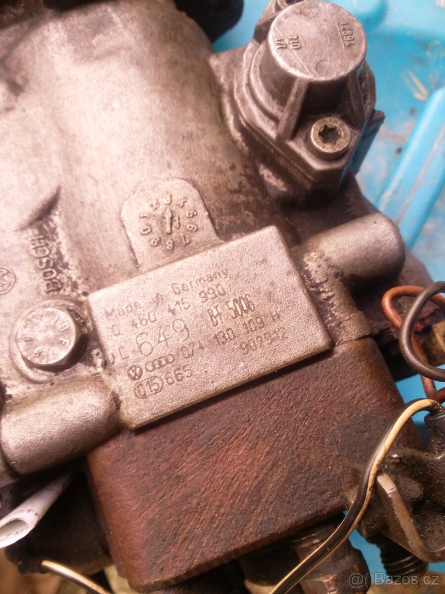 Vstřik. čerpadlo Transporter, Caravelle, Multivan T4 2.5 TDI - 6