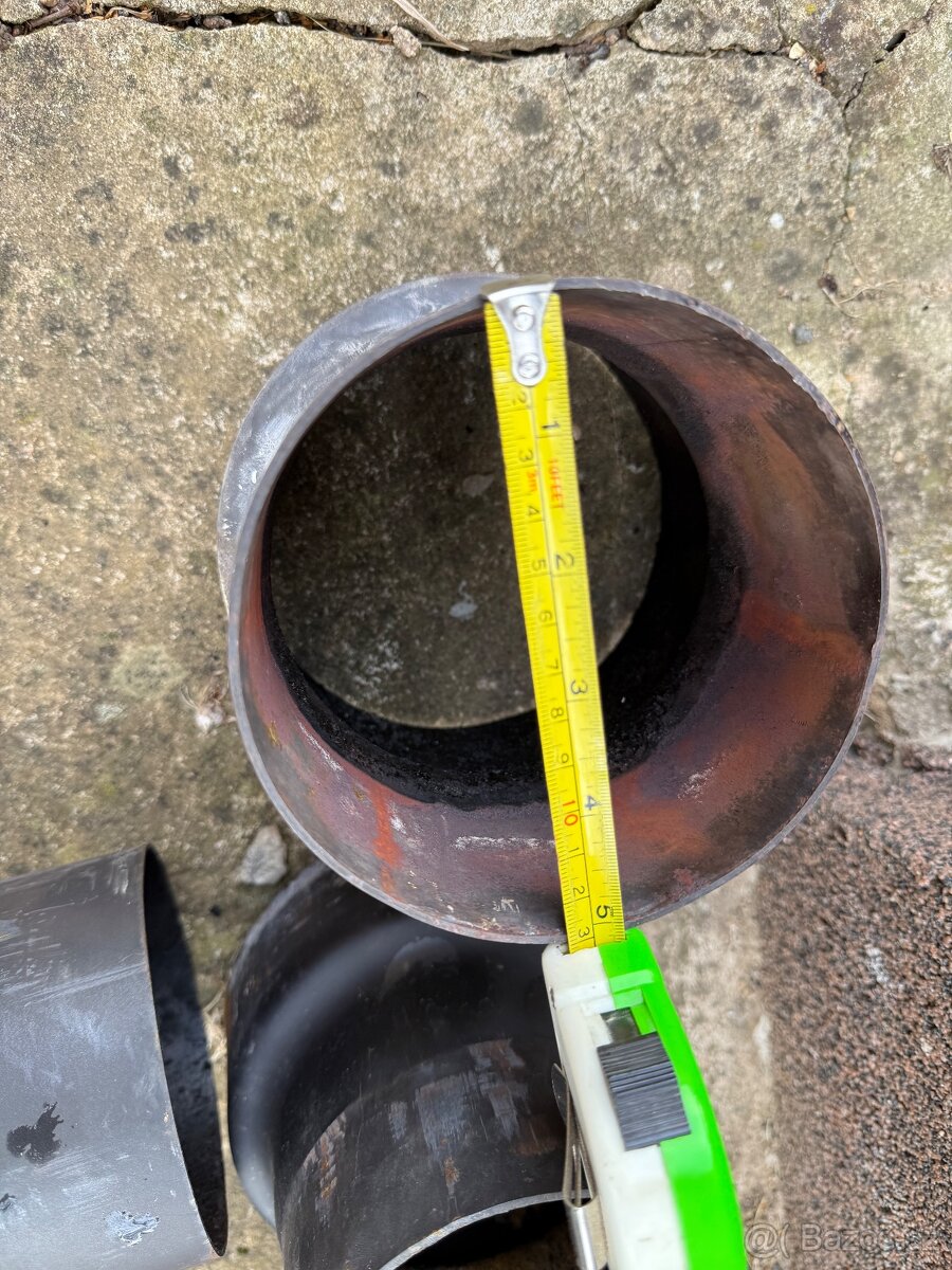 Kouřovody, redukce a zděř 120 mm - 6
