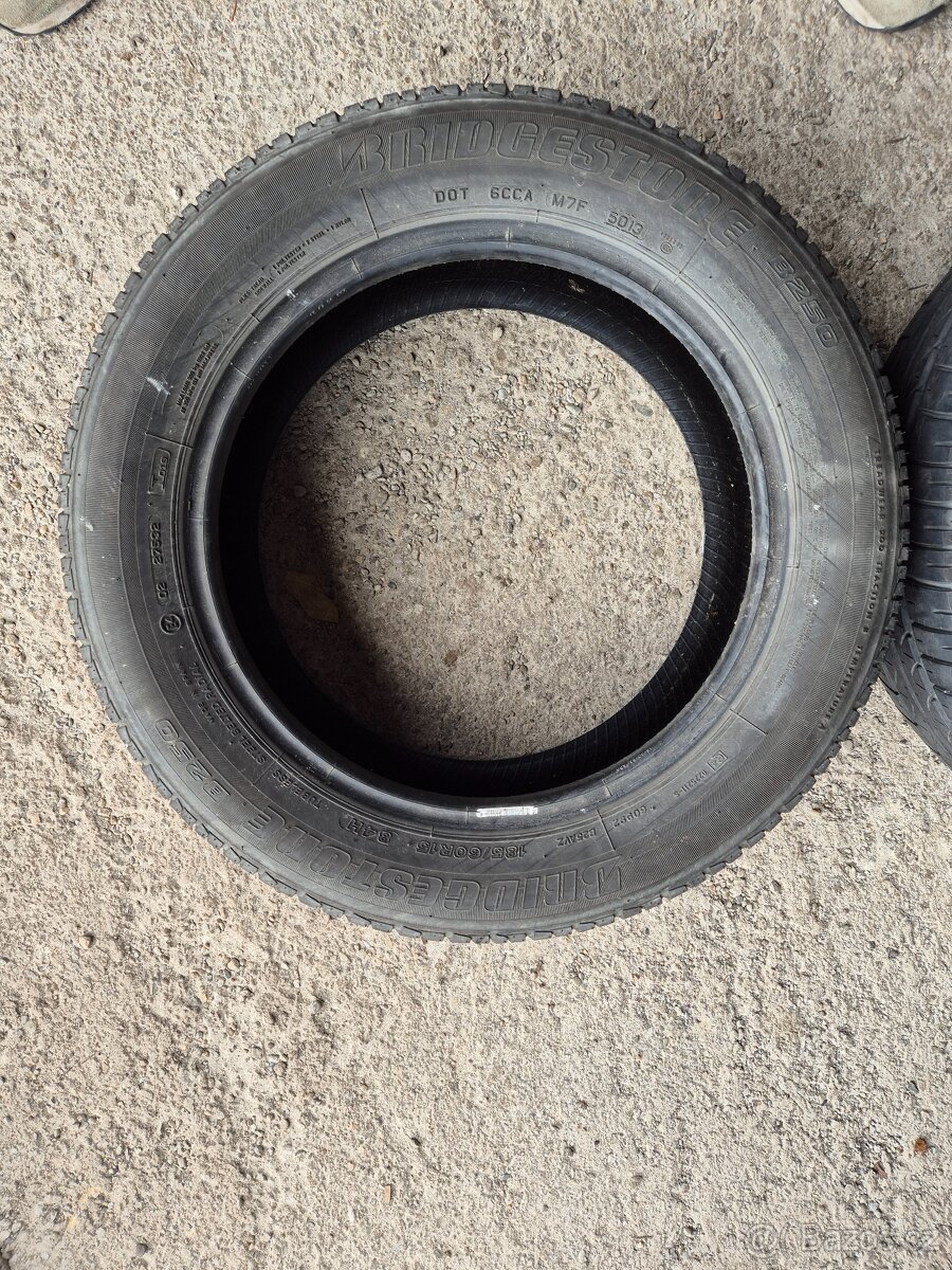 2x letní pneu Bridgestone 185/65R15 - 6
