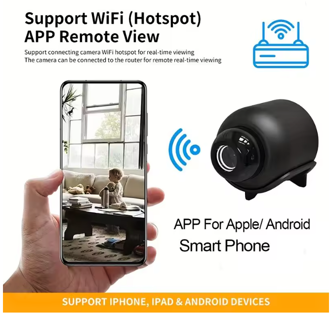 Mini WiFi HD kamera - 6