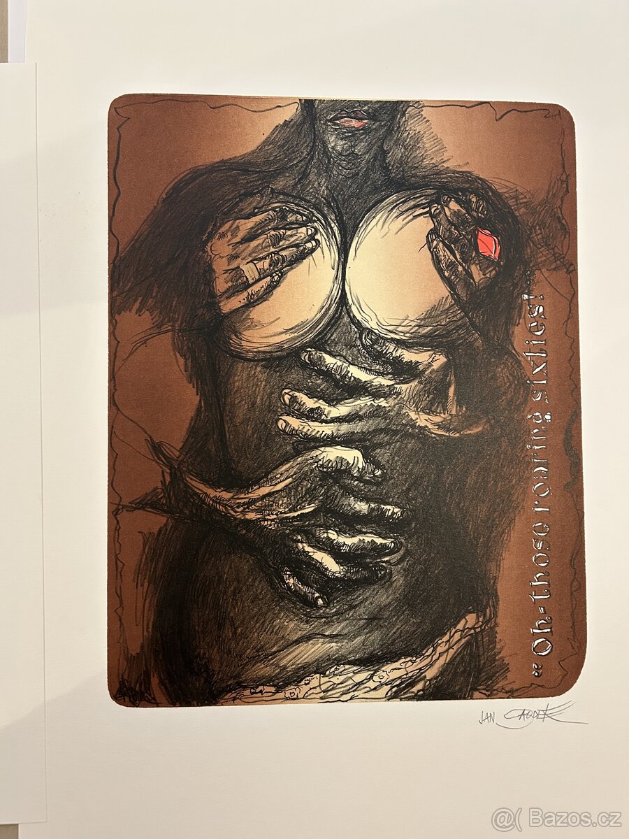 Jan Saudek litografie celek - 6