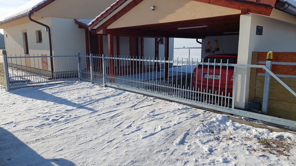 Samonosná brána komplet C60 ECO průjezd až 5m výška až 1,5m - 6