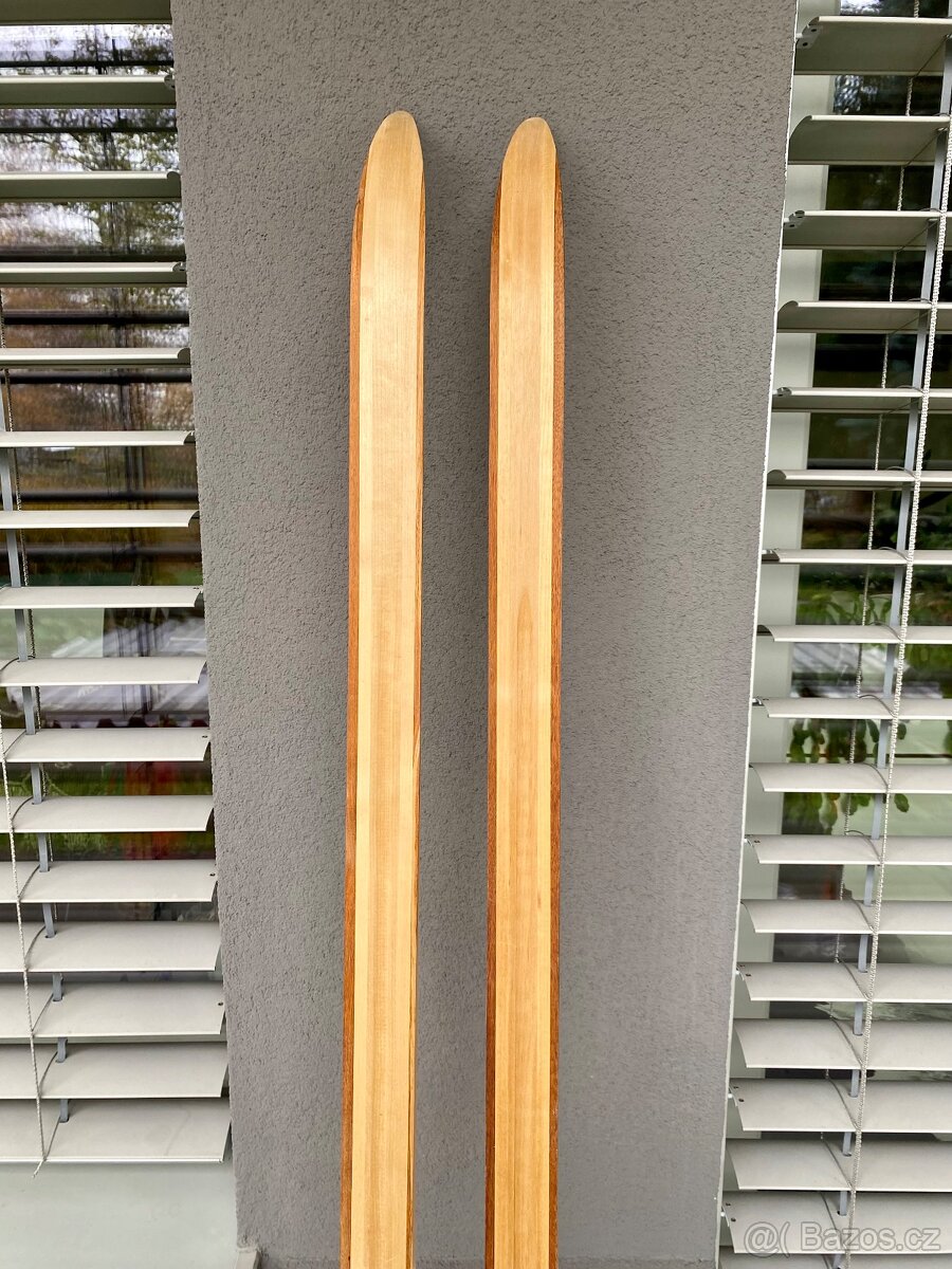 Dřevěné běžky VISU Pärnu (Viisnurk) made in USSR - NIKDY nep - 6