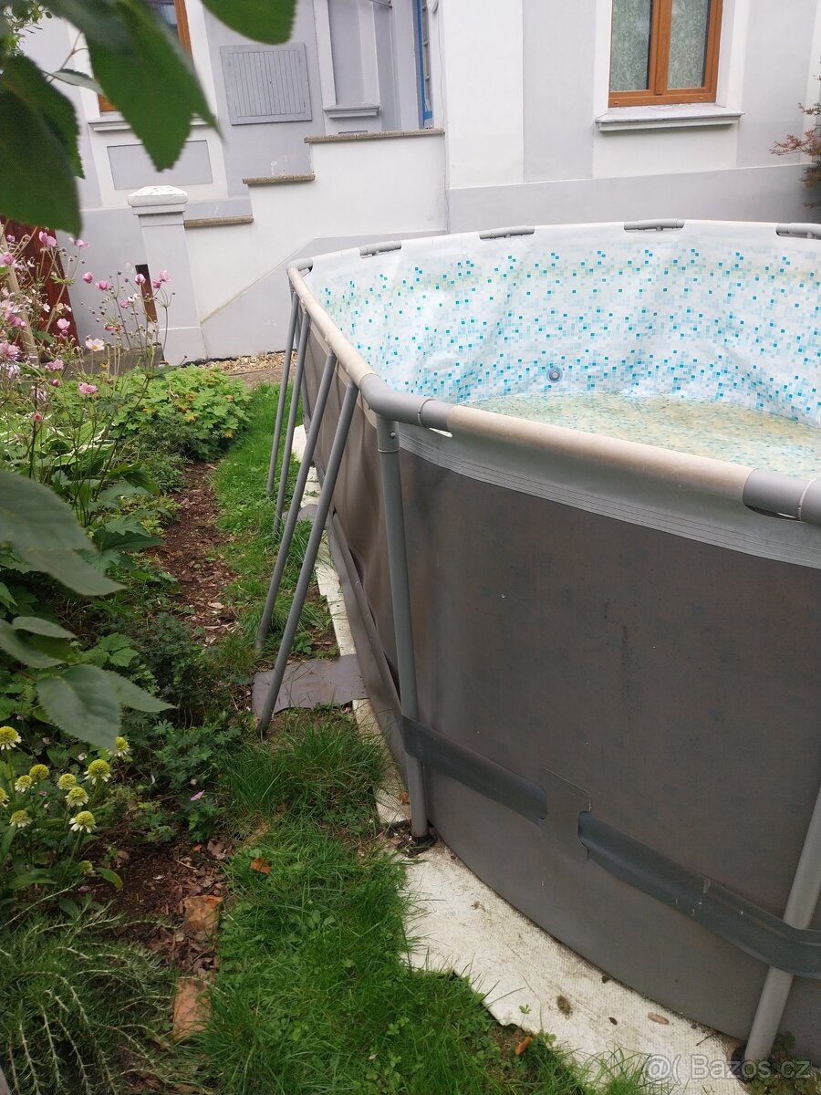 Nadzemní ovalný bazén Bestway komplet s příslušenstvím - 6