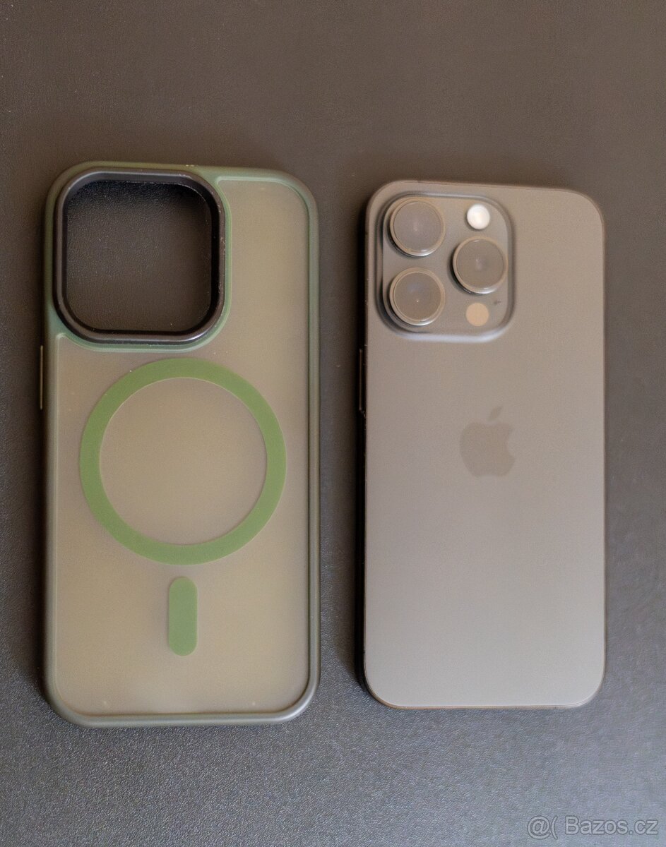 iPhone 15 Pro – černý | TOP stav | jako nový | 128 GB - 6