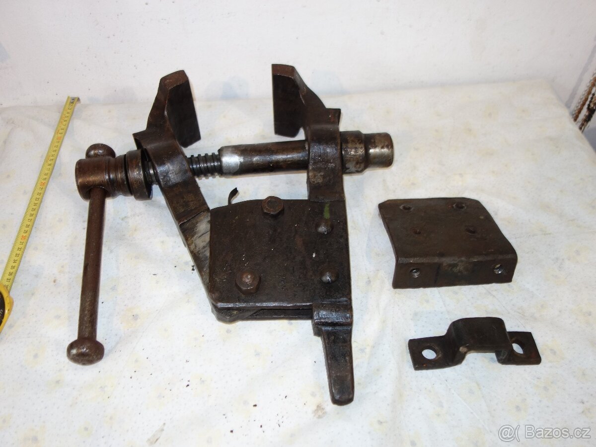 Veliký kovářský svěrák, svěrka - 6