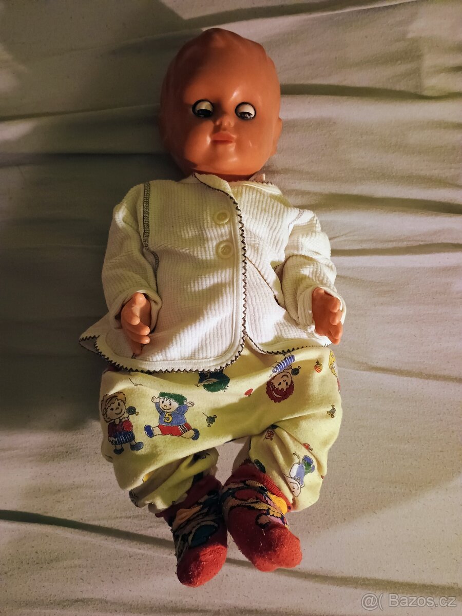 Retro mrkací panenka 50cm - 6