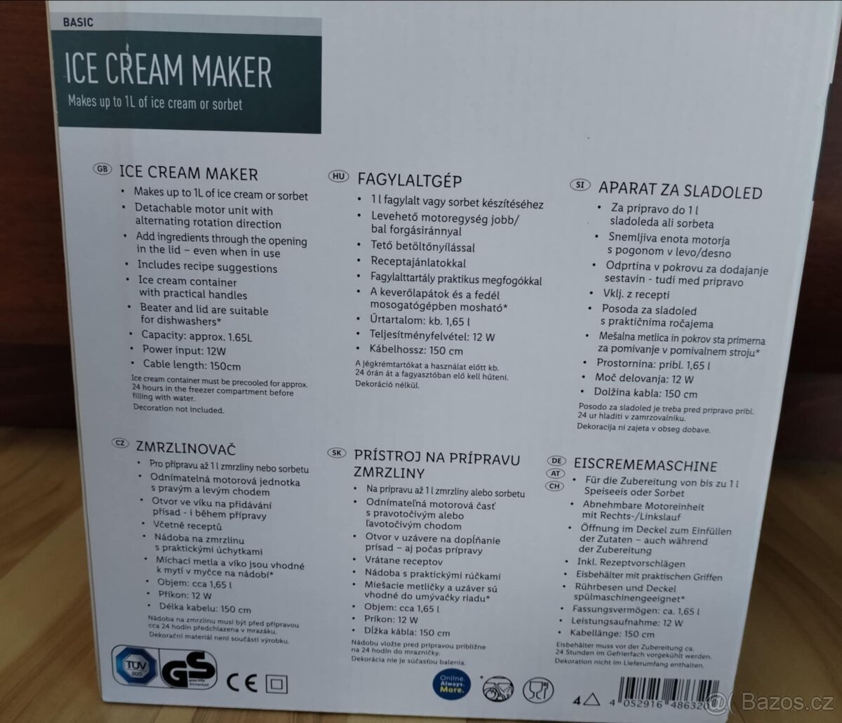 Zmrzlinovač Silvercrest výrobník zmrzliny - 6