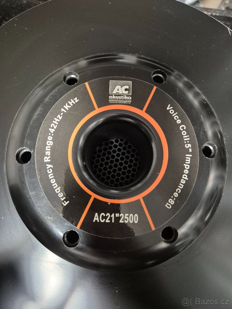 Prodám 21" subwoofer AC Akustika - 6