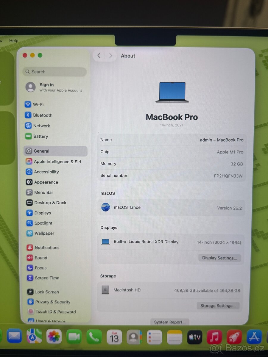 MacBook PRO 14” M1 PRO|32|512 - 6