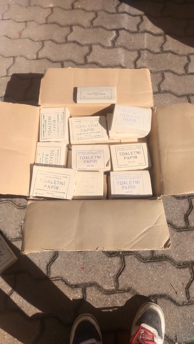 Starožitný toaletní papír - 6