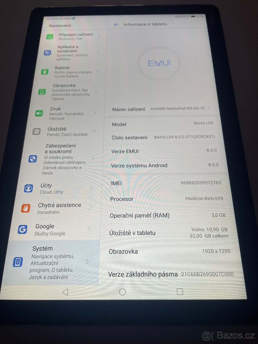 Prodám Huawei Mediapad T5 (32GB) lite 10 repro Harman/Kardon - 6
