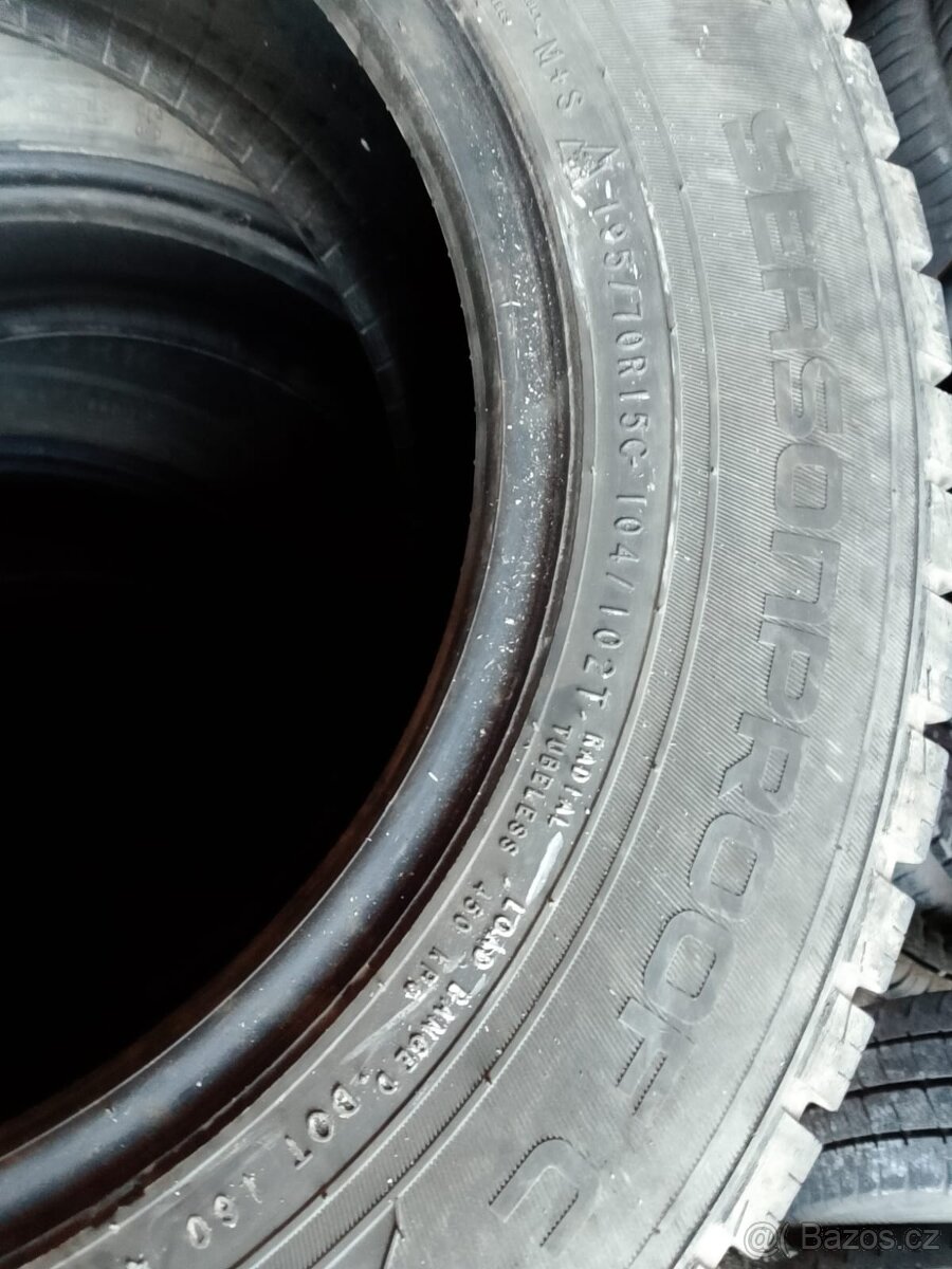 195/70/15c 104/102t Nokian - celoroční pneu 2ks - 6