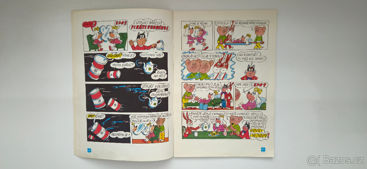 Čtyřlístek č. 50 - Signály z neznáma - VČETNĚ HRY - NELUŠTĚN - 6