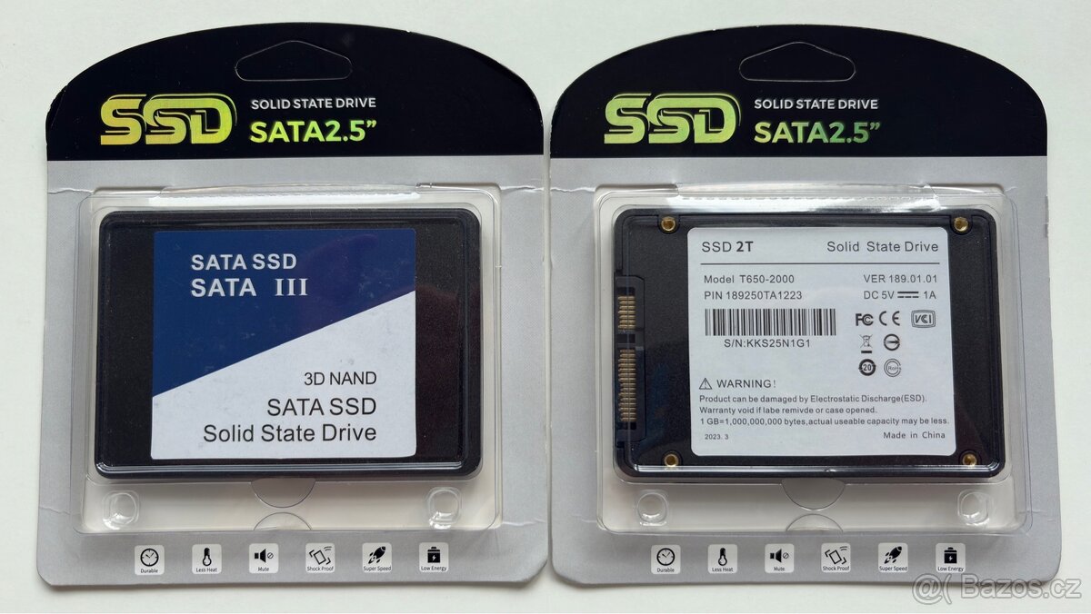 Nový SSD disk 2 TB - 6