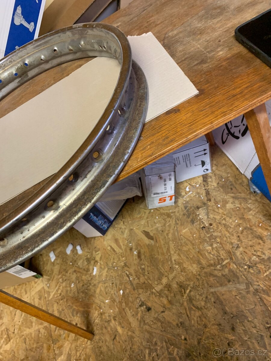 Ráfek kola Jawa/čz 2,50x 19 - 6