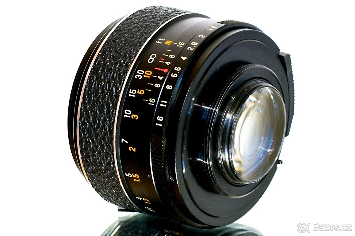 Revuenon 1,4/55mm M42 Tomioka (bez nápisu) TOP STAV - 6