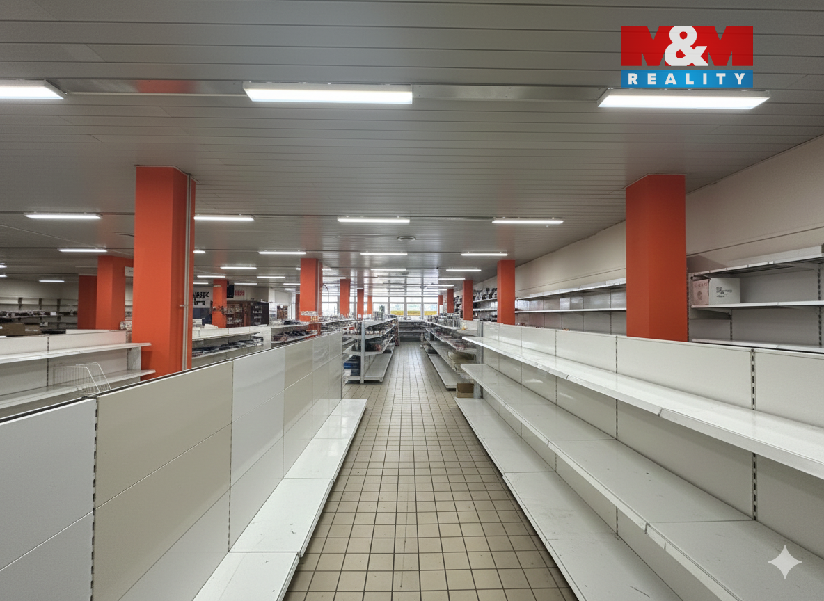 Pronájem obchod a služby, 2000 m², Štětí, ul. Obchodní - 6