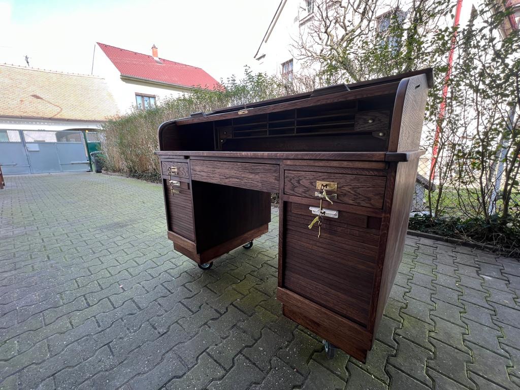 Americký starožitný psací stůl - 6