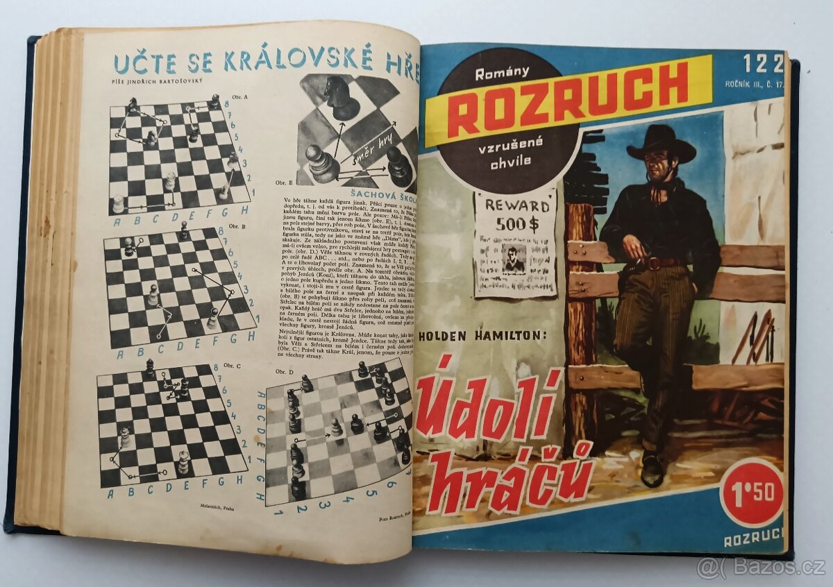 Časopisy Rozruch-vázané-western. - 6