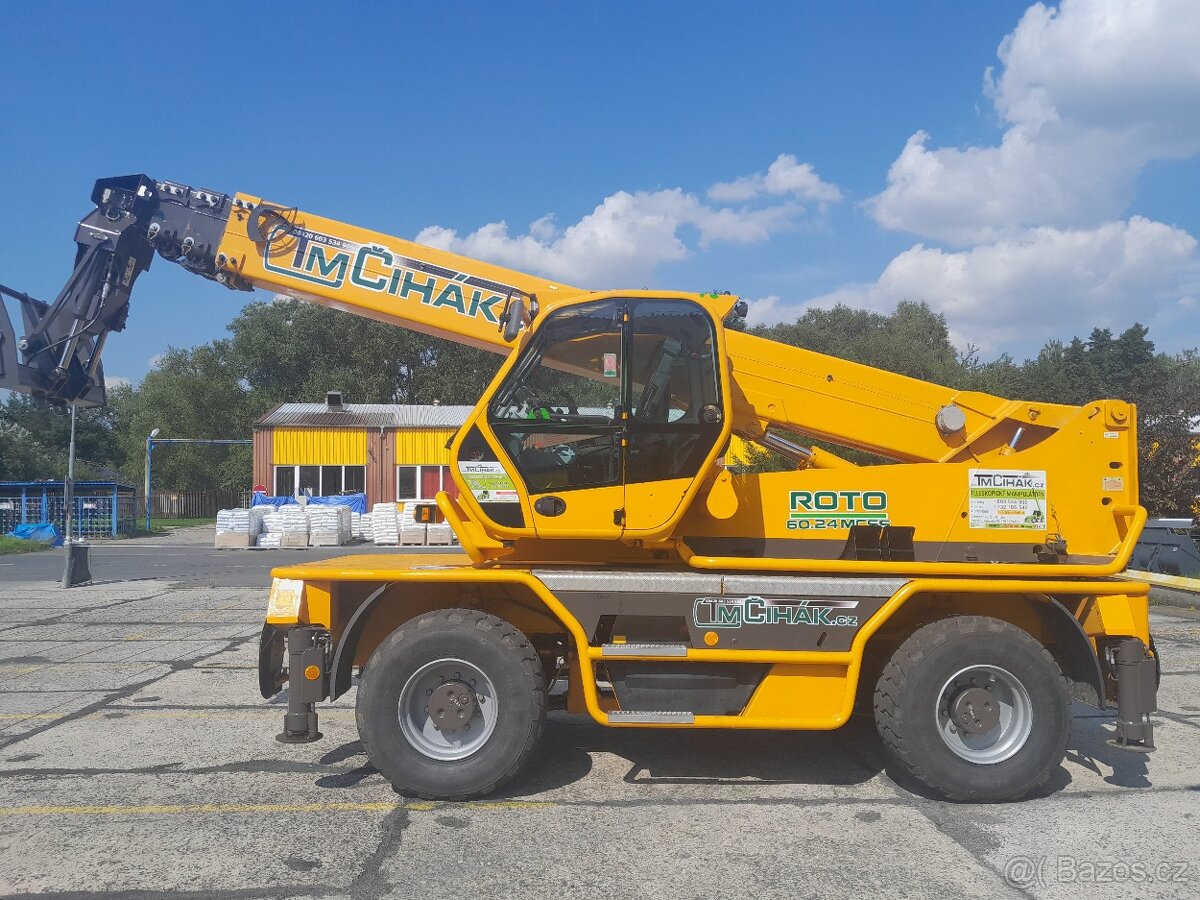 otočný teleskopický manipulátor Merlo Roto 60.24MCSS 6tun/24 - 6