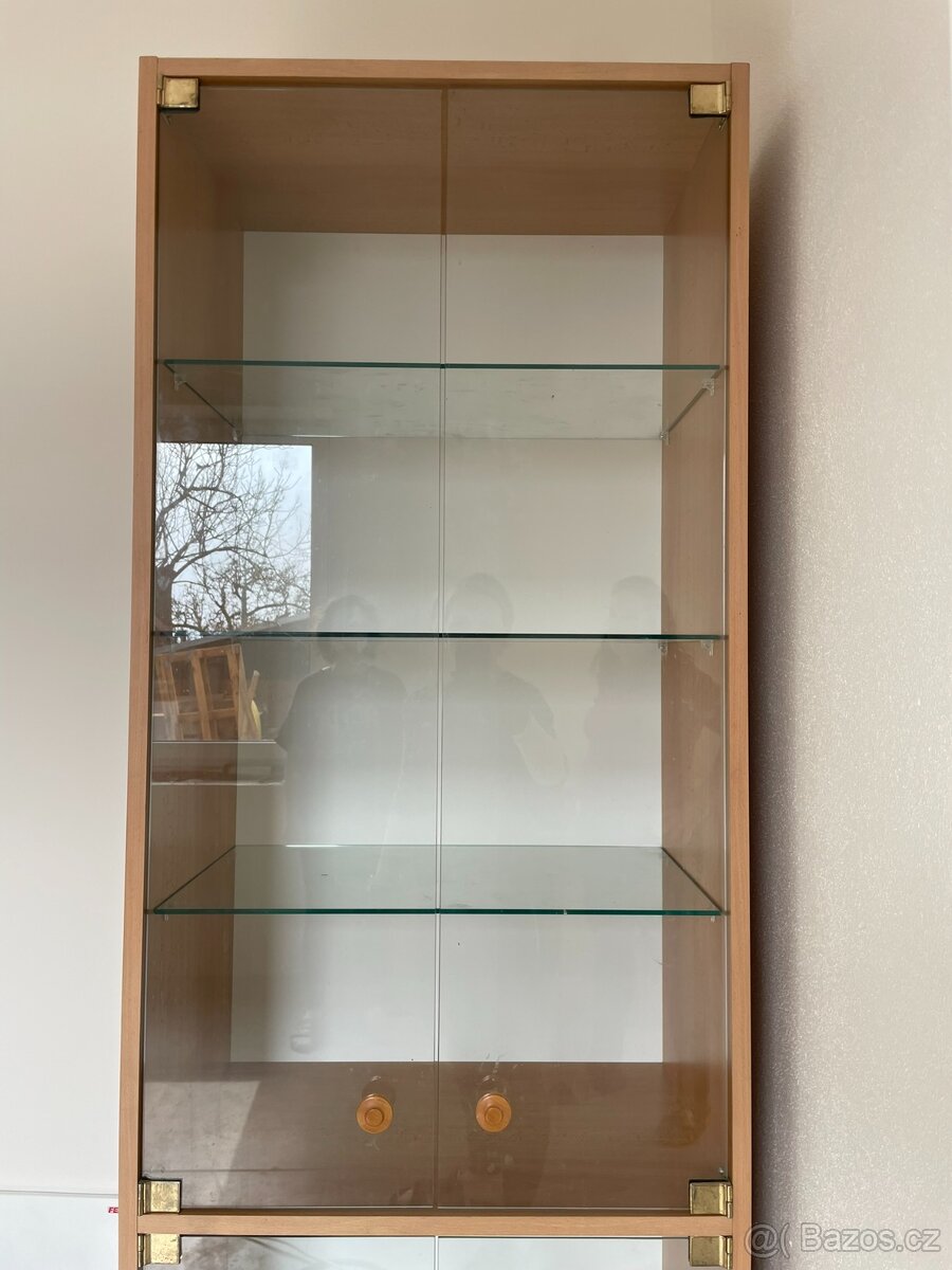 Obývací / jídelní stěna, vitrína - 6