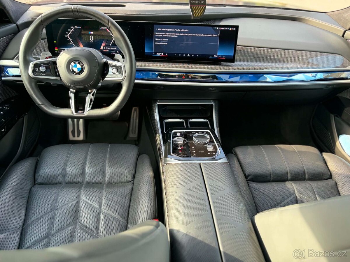 BMW 740d xDrive, M-paket, B&W, záruka - 6