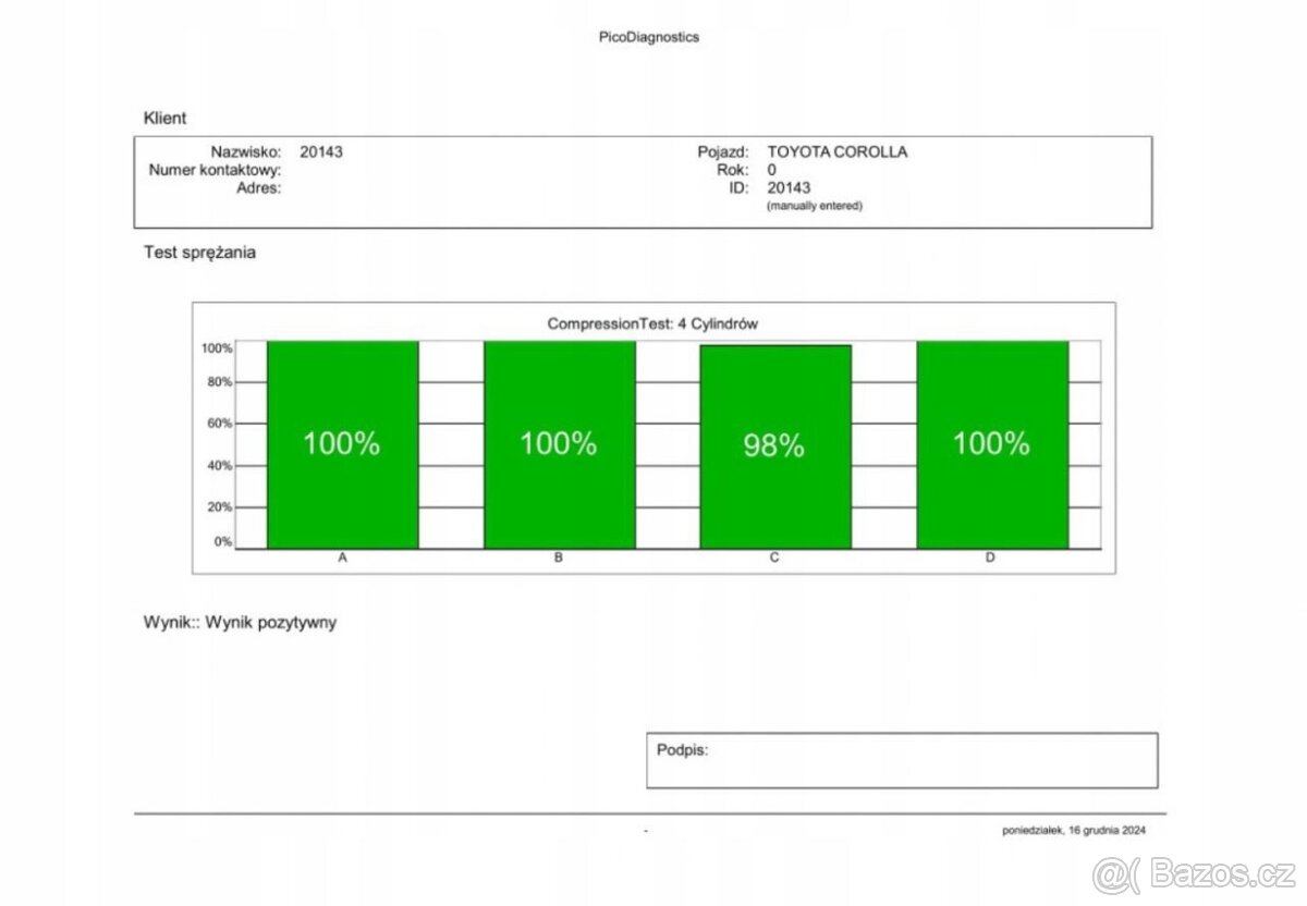 COROLLA E12 00-08 1.6VVT-I 110HP 3ZZ-FE MOTOR - 6