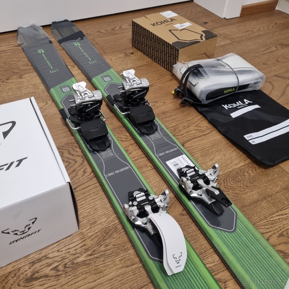 Nový skialp set Salomon MTN 86 PRO + viazko + pasy Kohla - 6