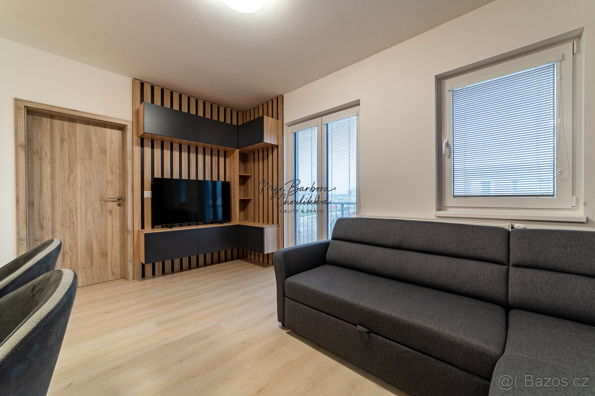 Pronájem novostavby 2+kk s balkonem a parkovacím místem, Zbů - 6