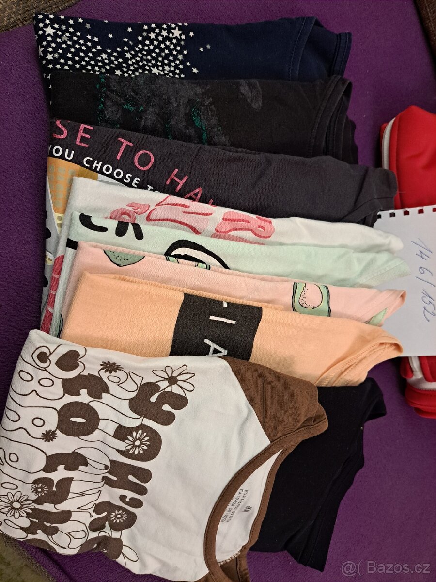 Mix oblečení dívka 146/152 - 6