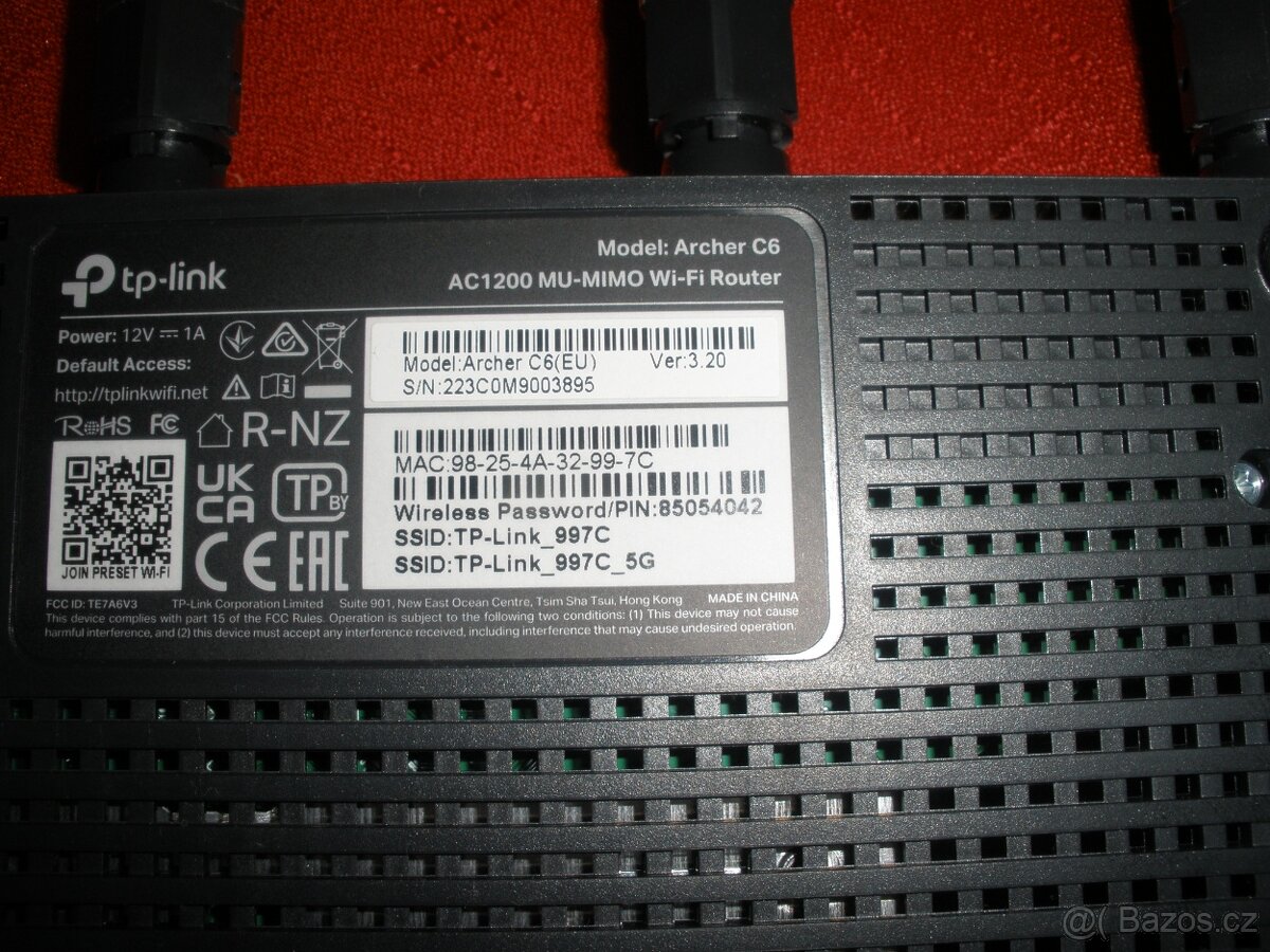 Wi-Fi Router AC 1200 - 6