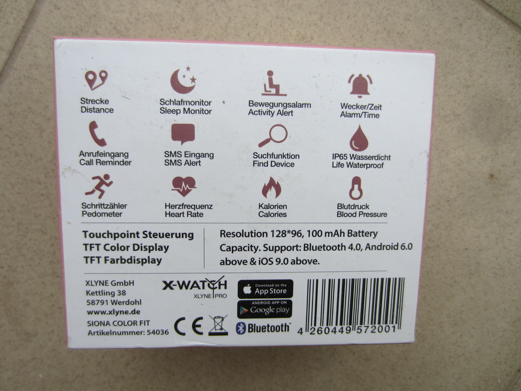 Dámské chytré hodinky SIONA XW FIT - 6