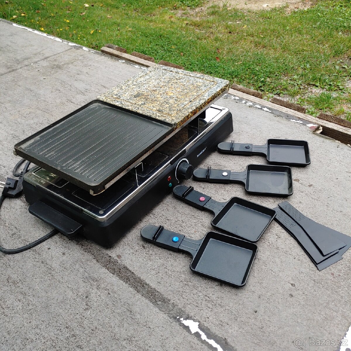 Raclette gril s horkým kamenem
Sivercrest - 6