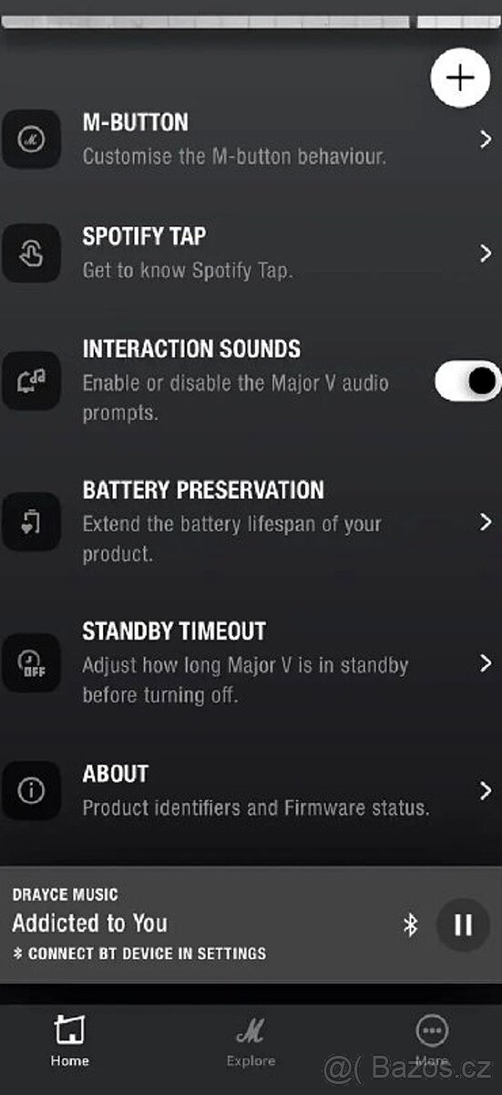 Bezdrátová sluchátka Marshall Major V, 2 r. záruka - 6