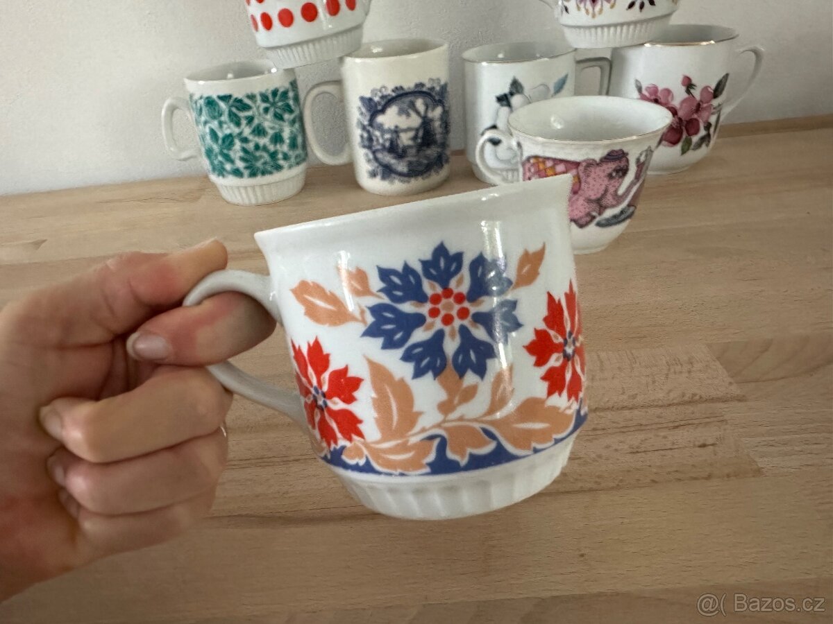 Retro hrnky - 6