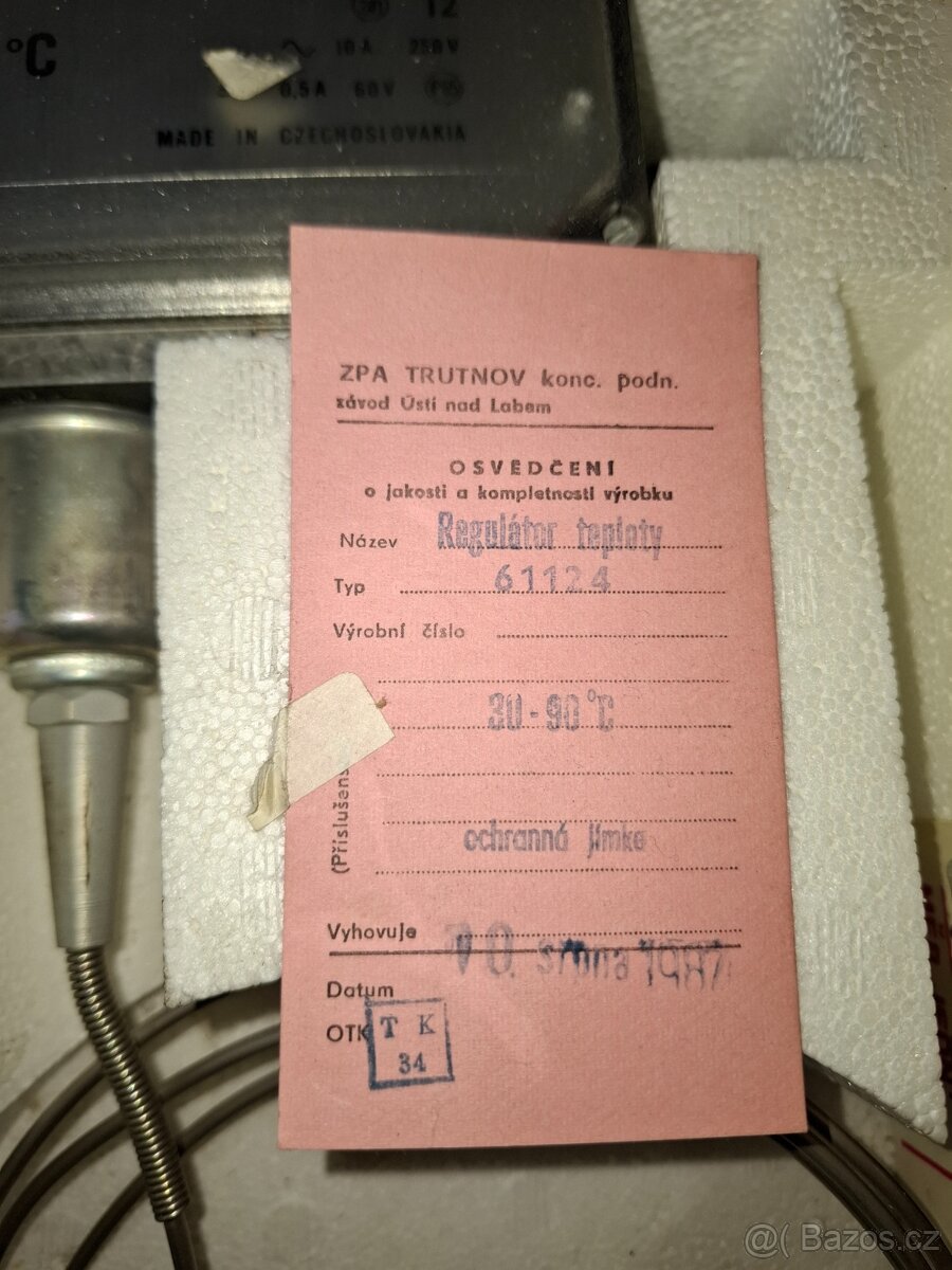 Regulátor teploty 30-90 C - 6