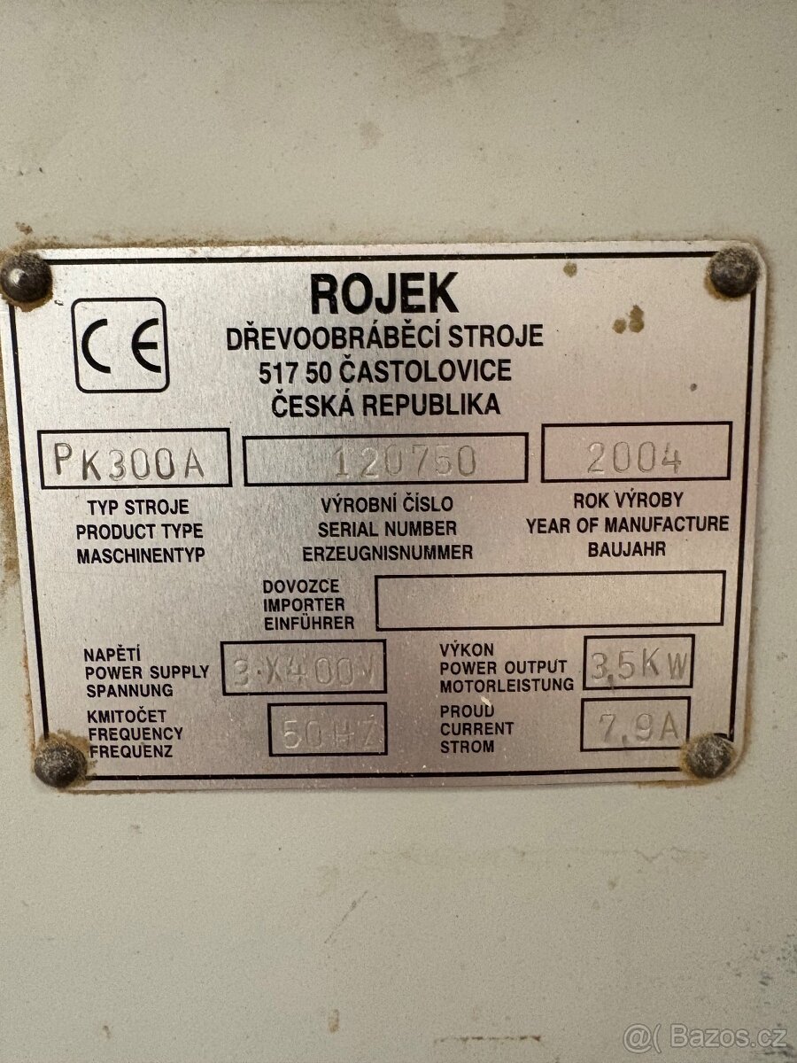 Formátovací pila s předřezem. - 6