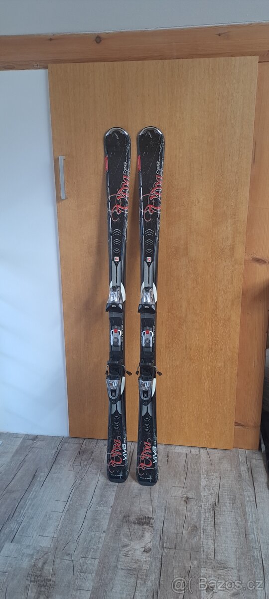 Dámské lyže, lyžáky, hůlky - 6