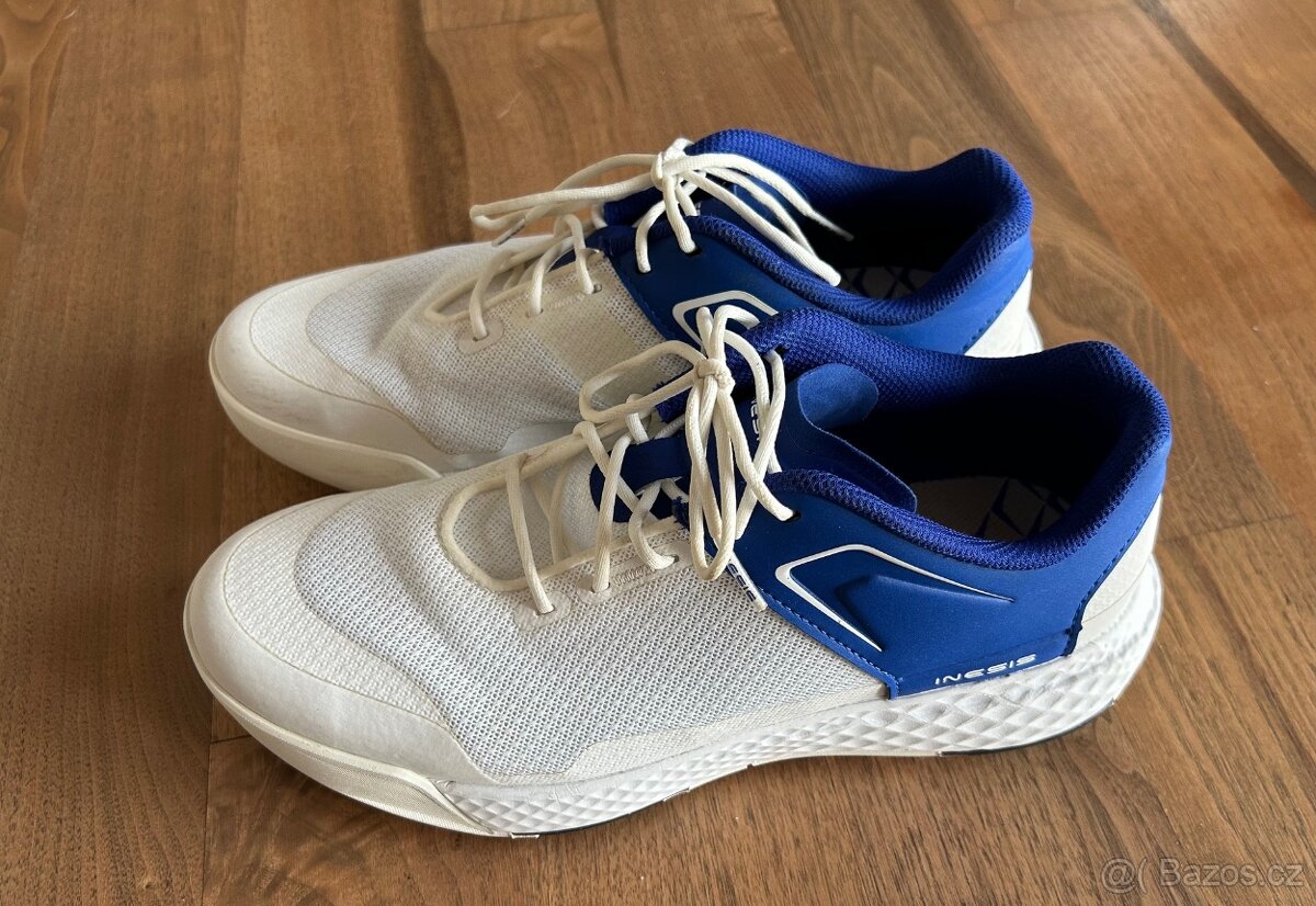 Pánské golfové boty INESIS - Grip Dry bílo-modré vel. 40 - 6