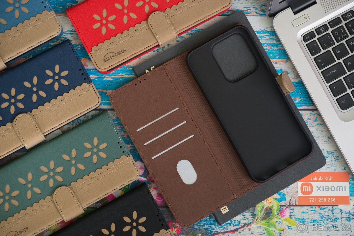Dvoubarevná zavírací pouzdra Binfen pro Xiaomi, Redmi, Poco - 6