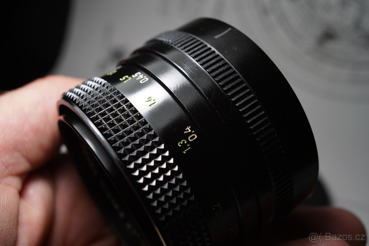 Objektiv Carl Zeiss Jena Pancolar Electric 50 mm f/1.8, m42 - 6