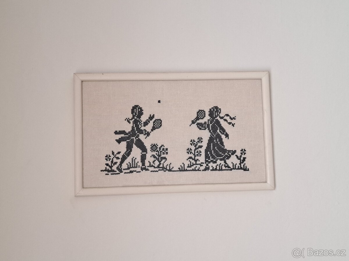 Vyšívané barokní obrazy - 6