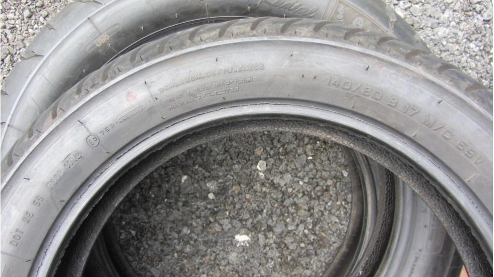 Metzeler 140/80/17, DOT3712 - 6